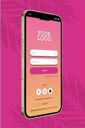 Fuchsia Pop ready Timzy app template