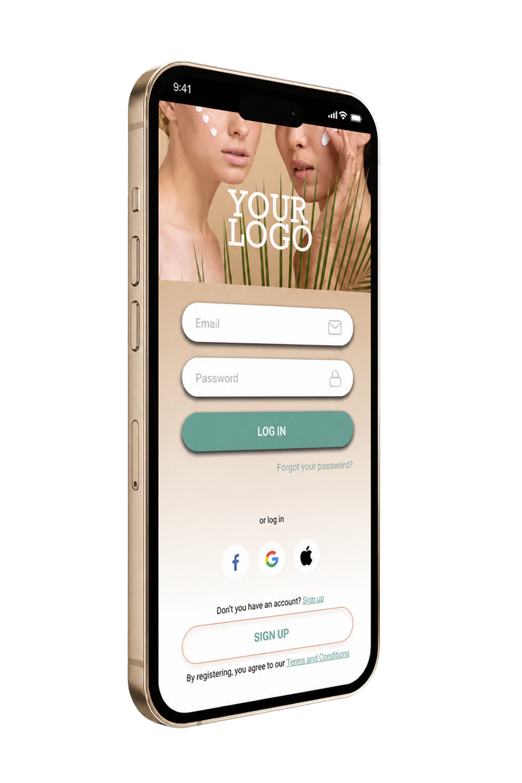 Natural Sage ready Timzy app template