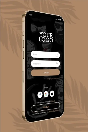 Noir Prestige ready Timzy app template